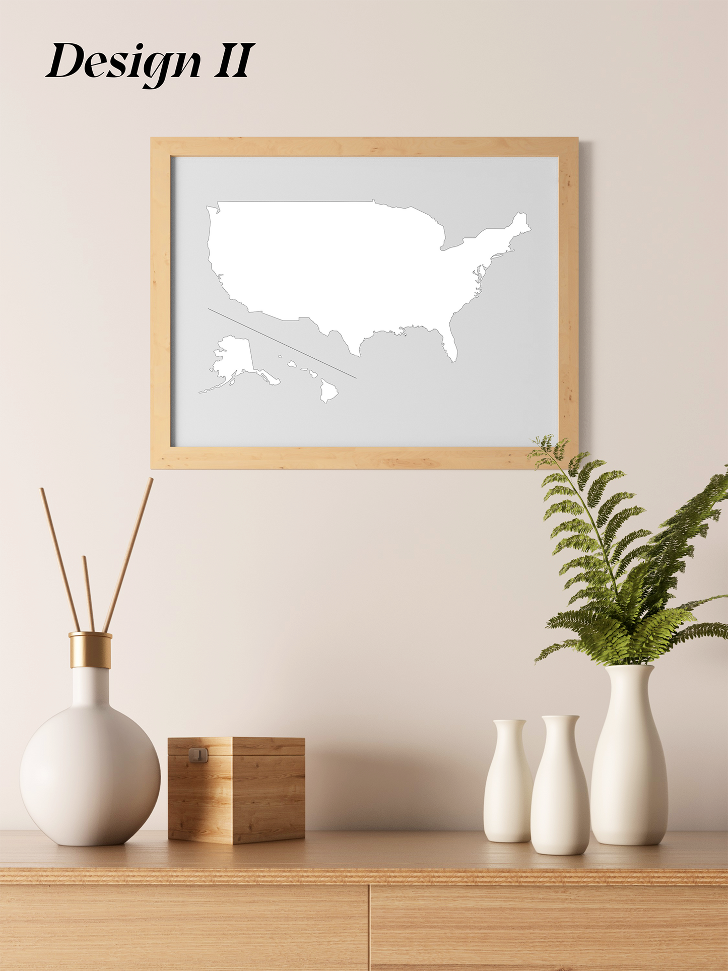 USa Länderumrisse